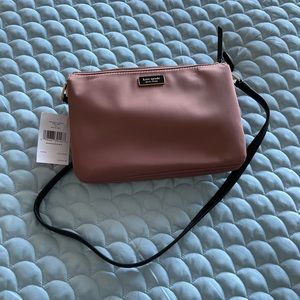 NEW WITH TAGS!!! Kate Spade Dawn Triple Gusset Crossbody Sparrow